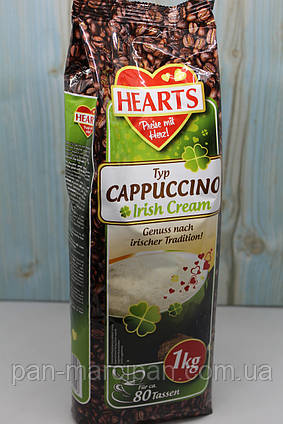 Капучино зі смаком ірландських вершків Hearts Irish Cream 1кг Німеччина