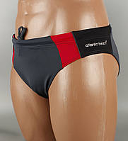 Плавки купальні чоловічі Atlantic beach 7682 015-206 016-29 Атлантик сірі Розміри 48 50