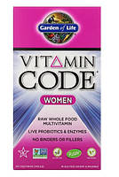 Garden of Life, Vitamin Code, для женщин, 240 вегетарианских капсул