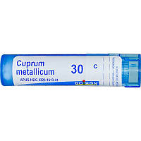 Boiron, Single Remedies, Купрум металікам, Cuprum Metallicum від судом 30C, 80 гранул