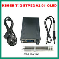 Паяльная станция KSGER T12 STM32 V2.01 OLED (4 жала)