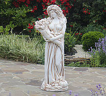 Садова фігура Богиня достатку 100х41х29 см Гранд Презент ССП00005 Крем