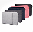 Чохол для Macbook Air/Pro 13,3" + чохол для зарядного пристрою - рожевий, фото 5