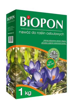 Добриво «Биопон» (Biopon) для цибулинних рослин 1 кг, оригінал, фото 1