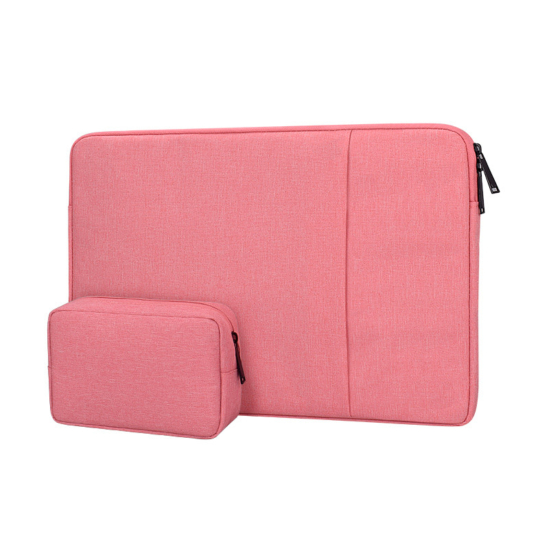 Чохол для Macbook Air/Pro 13,3" + чохол для зарядного пристрою - рожевий