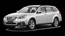 Багажник модельний SUBARU Outback BP универсал 2003-2009  поперечки на інтегрований рейлінг  Subaru Outback BP Кенгуру