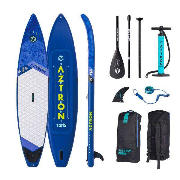 Сапборд Aztron Neptune 12'6" — надувна дошка для САП серфінгу, sup board