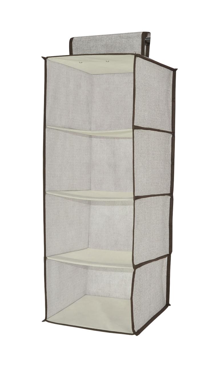Органайзер підвісний Handy Home, 4 секції, 28x28x80 см (ESH34), фото 1