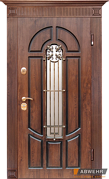 Вхідні двері "ABWEHR" Zariela Glass 860 / 960х2050 мм ліві / праві