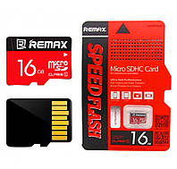 Карта пам'яті microSD Remax 16 Gb 10 Class