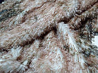 Мех коричнево-бежевого цвета