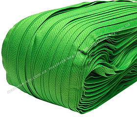 Блискавка спіральна метрова No3 Італія колір зелений 150