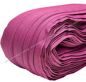 Блискавка спіральна метрова No3 Італія колір яскраво-рожевий 524