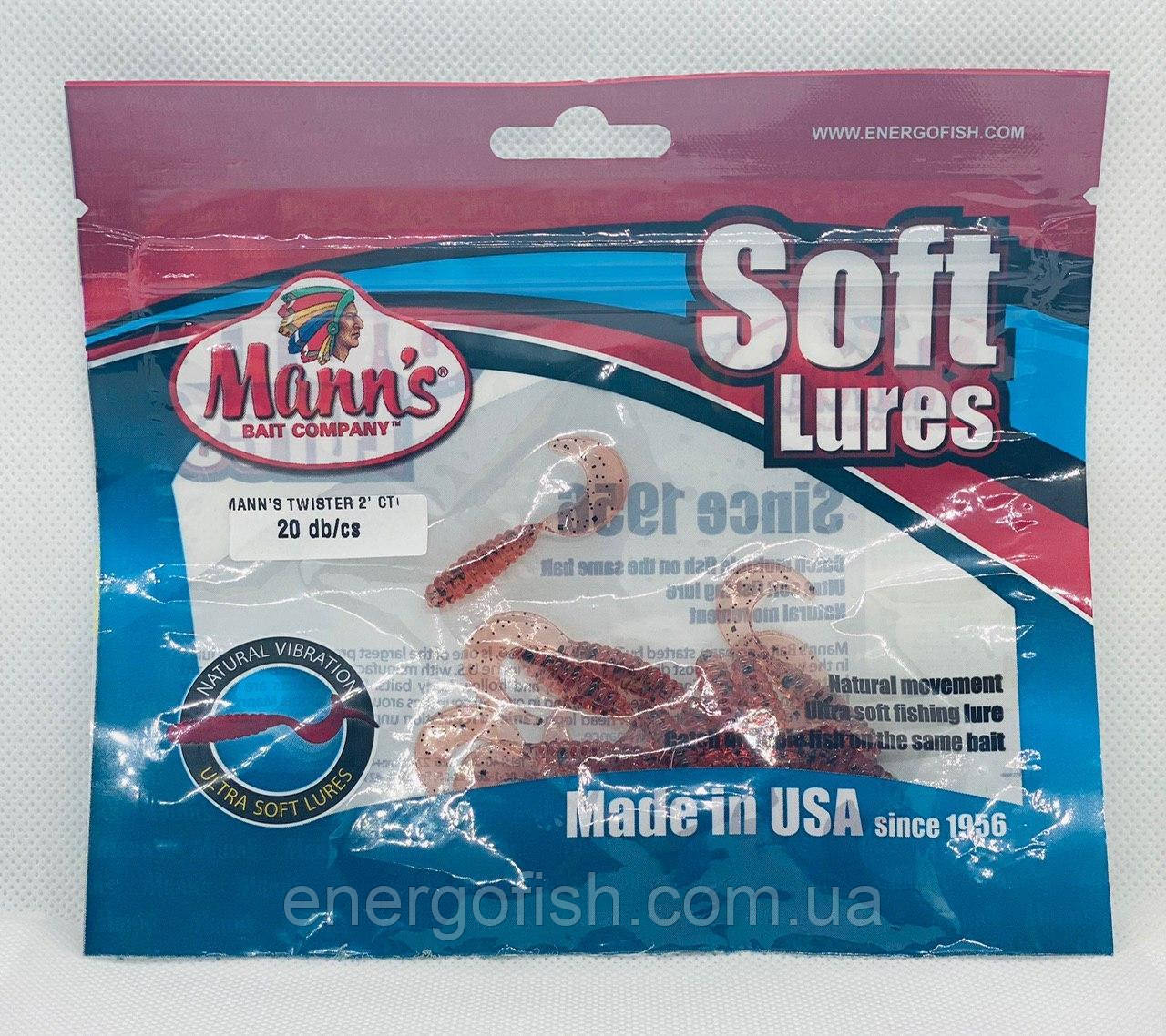 Силікон mann's Twister 2' CTG RB, фото 1