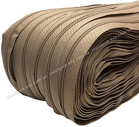 Блискавка спіральна метрова No3 Італія колір бежевий 573