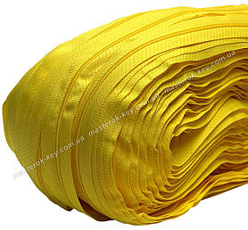 Блискавка спіральна метрова No3 Італія колір жовтий 606