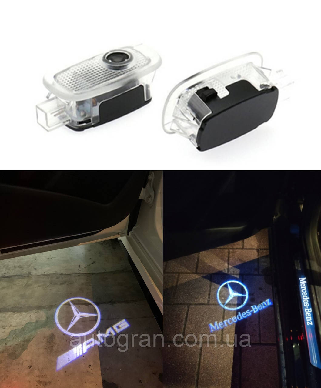 Підсвітка дверей Mercedes S-class W221 Vito W447, фото 1