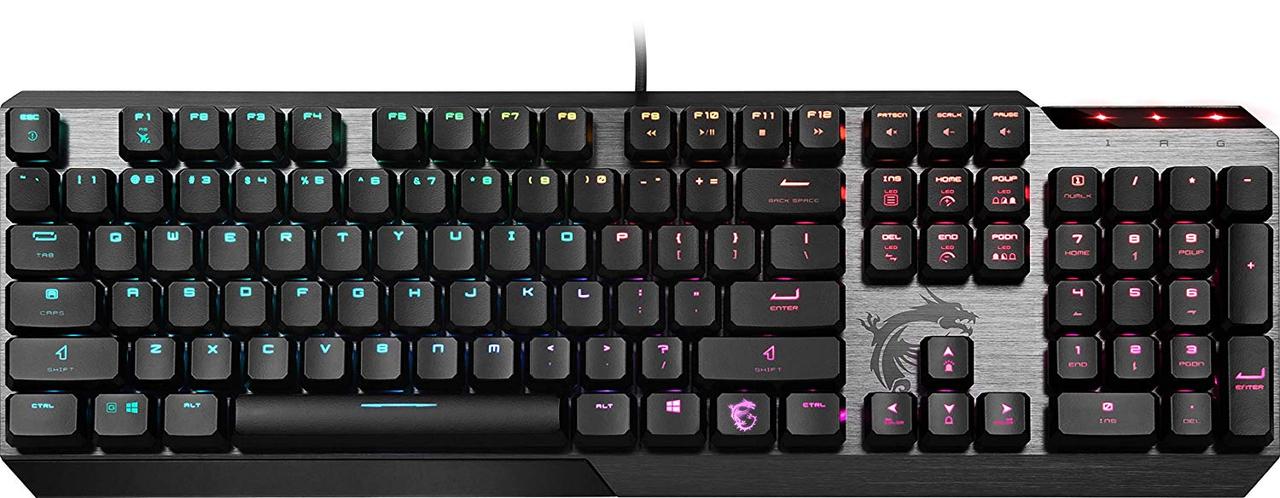 Геймерська клавiатура MSI Vigor GK50 LOW PROFILE UA