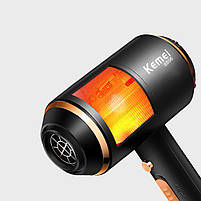 Фен стайлер Kemei KM-8896 для волосся з дифузором професійний 1700 Вт 23 шт., фото 3