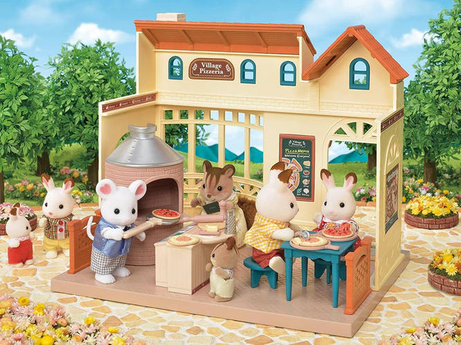 Sylvanian families hotsell pizza delivery