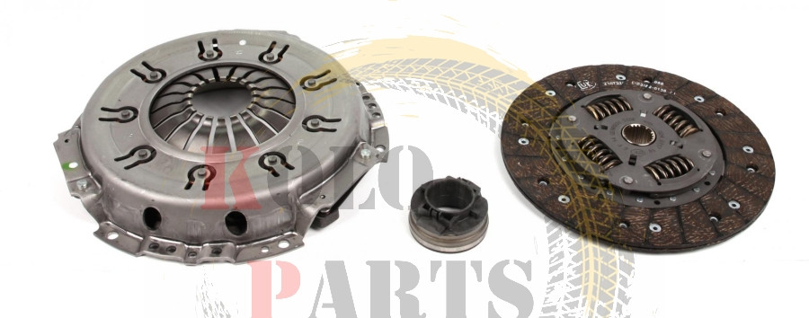 Комплект зчеплення в зборі Ford Transit 2,5D 1986-2000 Форд Транзит диск зчеплення кошика витискний підшипник, фото 1