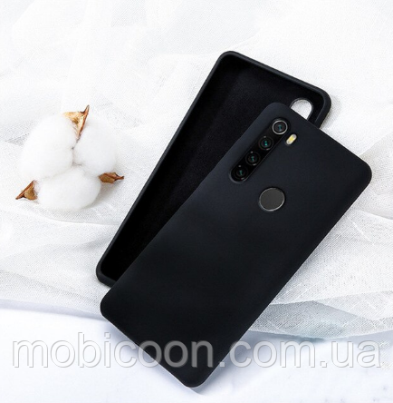 Чохол Silicon Casе Full для Samsung Galaxy A21 A215 чорний (самсунг галаксі а21)