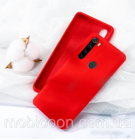 Чохол Silicon Casе Full для Samsung Galaxy A21 A215 червоний (самсунг галаксі а21)