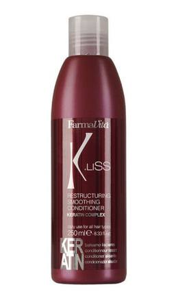 Кондиціонер із кератином після випрямлення FarmaVita K.Liss Restructuring Smoothing Keratin 250 мл, фото 1