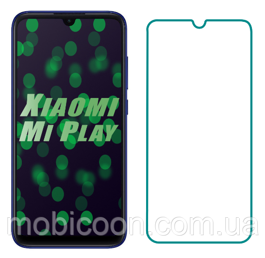 Захисне скло для Xiaomi Mi Play прозоре (сяомі ксіомі мі плей)