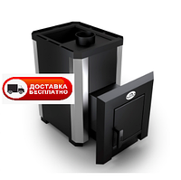 Каменка для бані або сауни 18 м3 Класик з виносом топки (комбінований кожух)