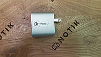 Зарядний пристрій Belkin Home Charger QC 4.0 USB Silver + USB-кабель-C to USB-C ОРИГІНАЛ, фото 7