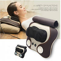 Роликовая массажная подушка Lumbar Vertebra Massage Machine B51 (гибридная)