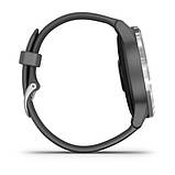 Смарт-годинник Garmin Vivoactive 4 Gray/Silver (010-02174-02), фото 6