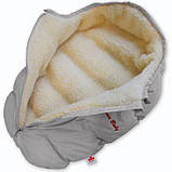 Пуховий конверт від 0 до 6 міс. "Baby Born" Зима (температура: від -5 °C до -30 °C) МЕХ, фото 9