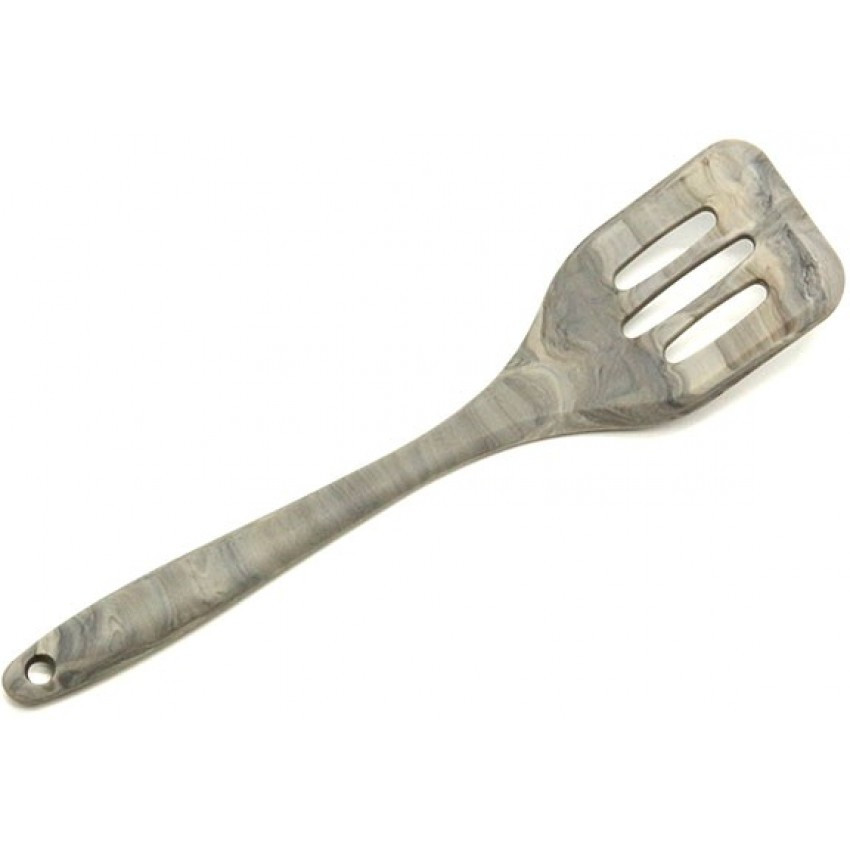 Лопатка силіконова 27.5 х 5.3 см Сіра Maestro MR1150, фото 1