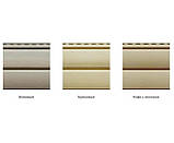 Сайдинг Ю-пласт вініловий Блок-Хаус панель 3,4х0,23. Блокхаус під зруб. Бежевий оптом, фото 5
