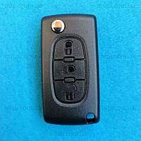Корпус выкидного ключа Citroen Peugeot 3 кнопки лезвие VA2 CE0536