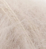 Нитки пряжа для в'язання мохеровая MOHAIR CLASSIK ALIZE мохер классик Алізе № 67 - молочно бежевий
