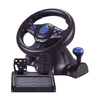 Кермо з педалями 3в1 Vibration Steering wheel Ігровий Геймпад