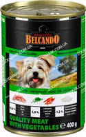 Belcando Отборное мясоОвощи (зеленый) консервы для собак 0,4 кг