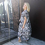 Плаття жіноче літнє тонке суперсофт Бохо батал Пл 187 софт, фото 5