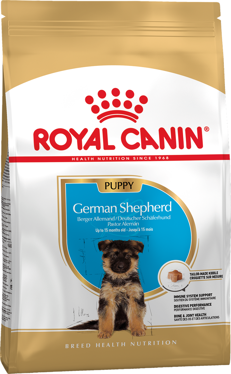 Royal Canin German Shepherd Puppy 3 кг сухий корм для цуценят породи німецька вівчарка до 15 місяців