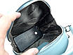 Шкіряна сумка жіноча Galanty Кругла 22 × 8.5 × 22 см Хакі, фото 6