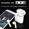 Бездротові Bluetooth навушники HBQ i7 mini TWS White Підходять для ANDROID, iOS, фото 2