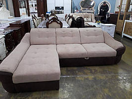 Диван кутовий Спейс (Техас) АМ Віко беж-коричневий