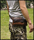 Чоловічий клатч — сумочка з натуральної шкіри, фото 4