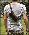 Чоловічий клатч — сумочка з натуральної шкіри, фото 7