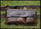 Чоловічий клатч — сумочка з натуральної шкіри, фото 8