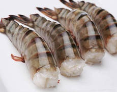 Креветки тигрові без голови. Розмір 16/20