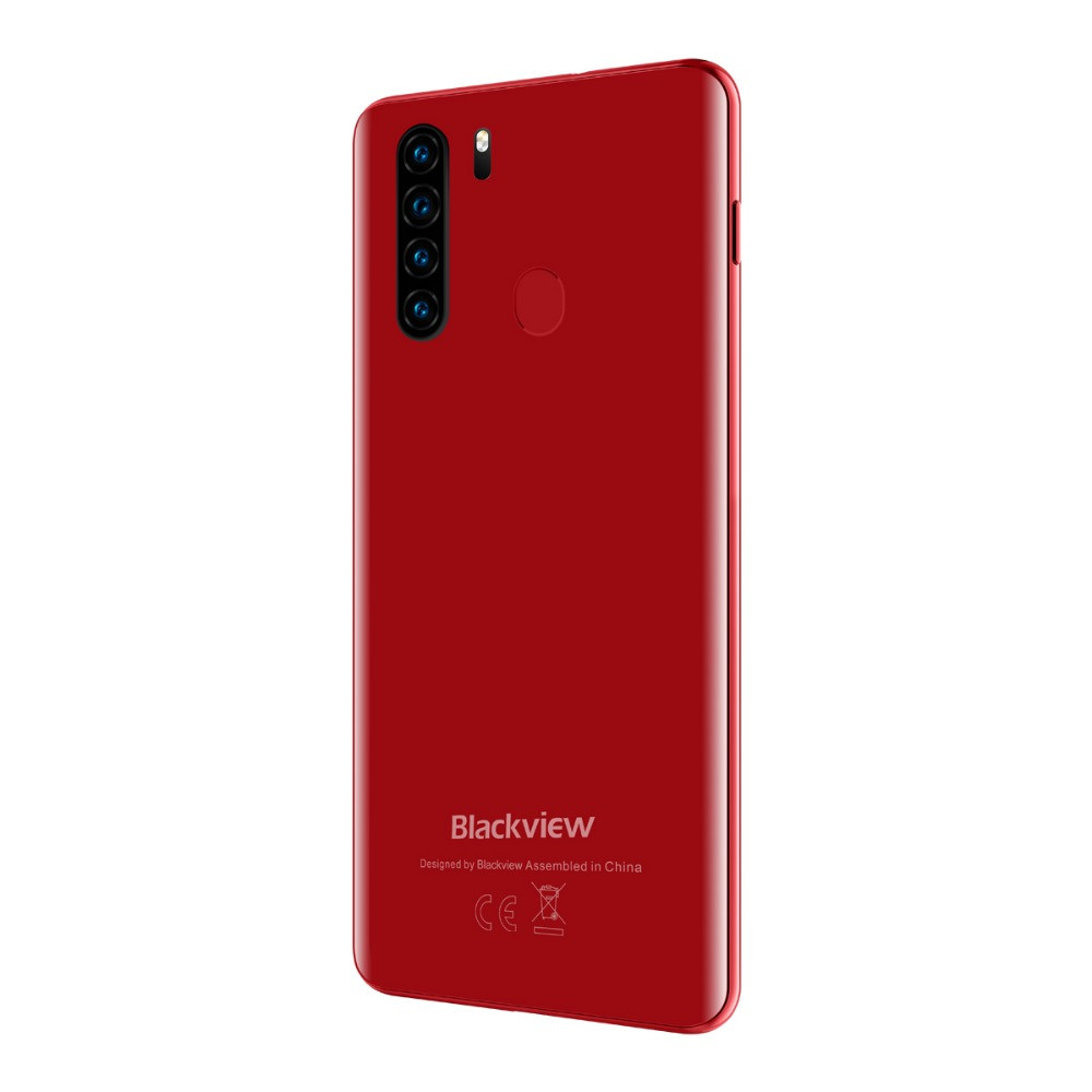 Blackview A80 Pro, 4/64 Гб, Четверная камера 13 Мп, 4680 mAh, 4G, Helio P25, Android 9, Дисплей 6.49" Красный (Coral Red) - фото 4 - id-p1215187830